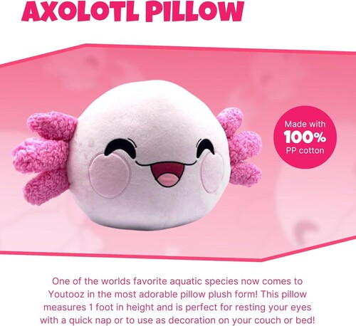 【新品】YOUTOOZ / AXOLOTL PILLOW 1FT (CLCB) (PLUS)【F2026/4/16発売】