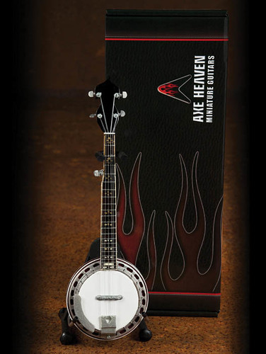【新品】Axe Heaven Classic Banjo Mini Replica Collectible Rosewood Back BJ-001 (ミニチュアギター)｜あめりかん・ぱい