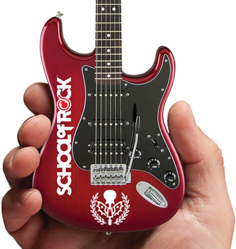 【新品】Axe Heaven School of Rock Fender Special Edition Stratocaster Candy Red Burst Mini Guitar SR-210【F2025/6/1発売】｜あめりかん・ぱい