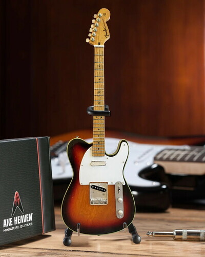 【新品】Axe Heaven Fender Telecaster Sunburst Vintage Mini Guitar Replica Collectible FT-015｜あめりかん・ぱい