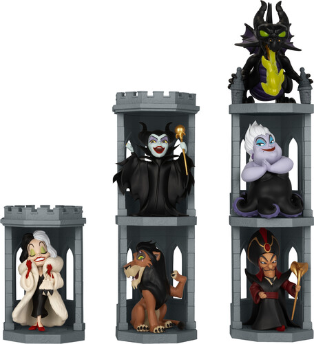 【新品】DISNEY VILLAIN TOWER SERIES BLIND BOX SET 6CT【F2025/11/16発売】