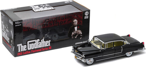 【新品】1:18 GODFATHER (1972) - 1955 CADILLAC FLEETWOOD【F2025/11/18発売】｜あめりかん・ぱい