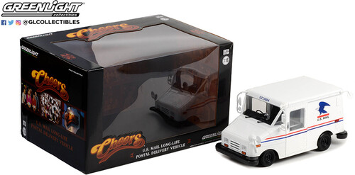 【新品】Cheers TV Series - Chiff Clavins US Mail Long-Life Postal Delivery Vehicle 1/18 Scale Die-Cast Car【F2025/11/18発売】|あめりかん・ぱい