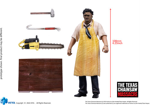 【新品】HIYA 1/18 TEXAS CHAINSAW 1974 LEATHERFACE ACT FIG【F2026/3/30発売】