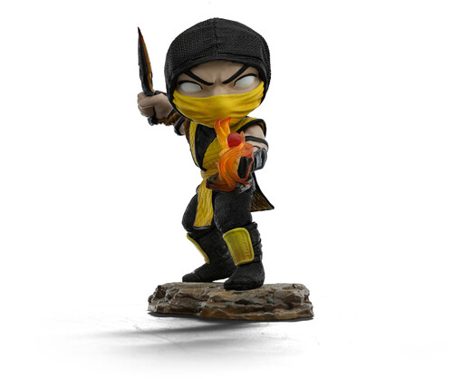 【新品】IRON STUDIOS / SCORPION - MORTAL KOMBAT - MINICO (CLCB) (STAT)【F2025/09/18発売】