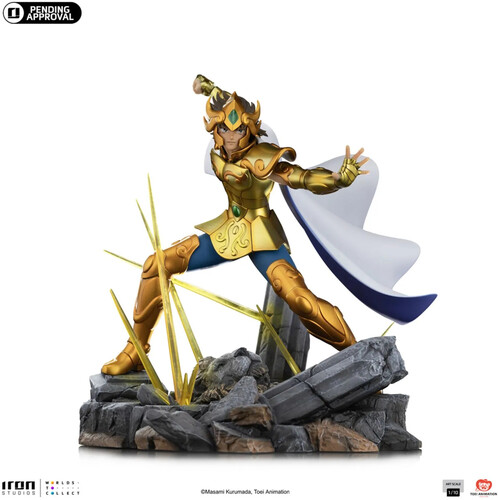 【新品】Iron Studios - Saint Seiya - Art Scale 1/10 - Leo Aiolia Statue【F2026/3/20発売】