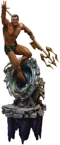 【新品】Iron Studios - Infinity Gauntlet Diorama - Art Scale 1/10 - Namor Statue【F2026/3/20発売】