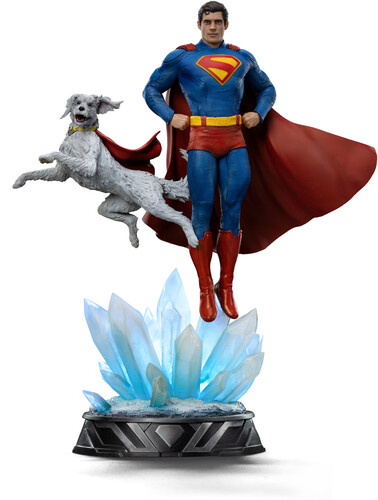 【新品】Iron Studios - Superman - Art Scale 1/10 - Superman & Krypto Statue【F2025/10/31発売】 33,735円