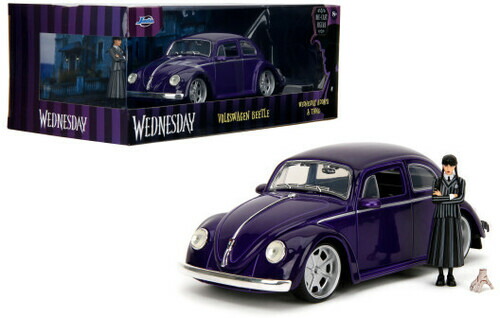 【新品】1:24 HWR - WEDNESDAY VW BEETLE W/ADDAMS (CLCB)【F2024/07/31発売】 5,305円