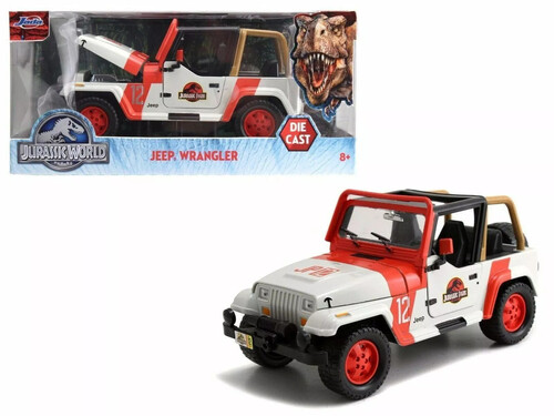 【新品】1:24 JURASSIC WORLD - '92 JEEP WRANGLER (CLCB)【F2024/07/31発売】