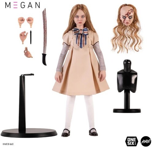 【新品】M3GAN 1 6TH SCALE FIGURE (AFIG) (CLCB)【F2026/3/30発売】