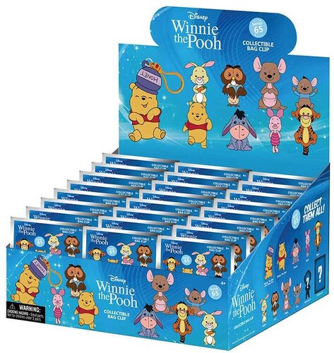 【新品】WINNIE THE POOH S65 3D BAG CLIP 24PC BLIND PDQ【F2025/8/30発売】