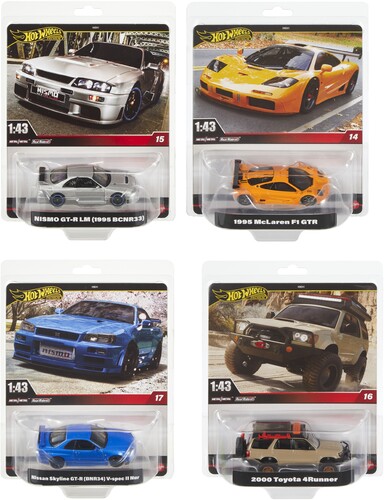 TOY CAR【新品】HOT WHEELS PREMIUM 1 43 6 PIECE F ASRT ( ホットウィールプレミアム/1:43スケール )【F2025/12/30発売】