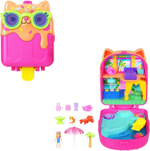楽天市場】【新品】POLLY POCKET MINIONS COMPACT PLAYSET with