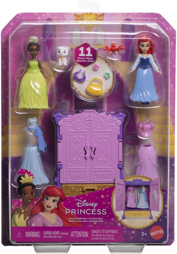 【新品】DISNEY PRINCESS ROYAL FASHIONS PLAYSET (PAPD)【F2025/9/5発売】