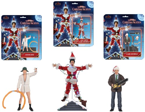 【新品】5 Points - National Lampoon's Christmas Vacation - 18pc Action Figure Assortment【F2025/12/31発売】