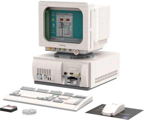 【新品】Retro 90s PC Building Blocks Set【F2026/2/24発売】