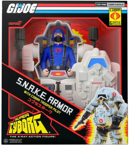 【新品】G.I. JOE SUPER CYBORG - S.N.A.K.E. ARMOR (GRAY)【F2023/7/19発売】