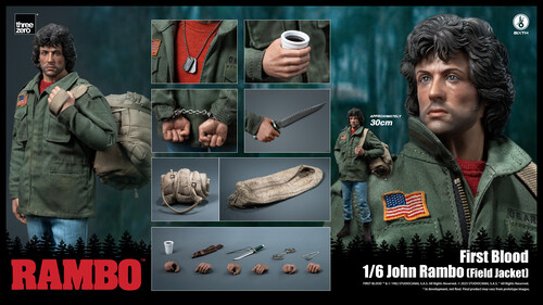 【新品】RAMBO: FIRST BLOOD 1/6 RAMBO (FIELD JACKET) FIGURE【F2026/2/25発売】