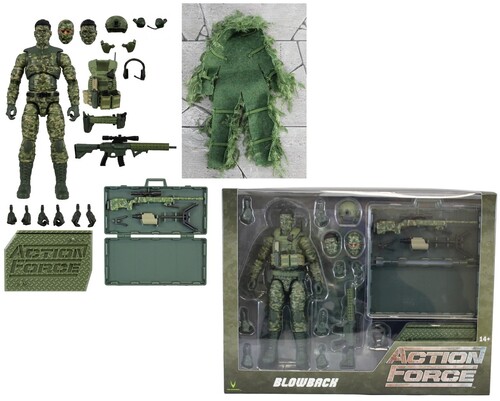 【新品】Action Force - Series 4 - Blowback Sniper DLX Action Figure【F2026/4/17発売】