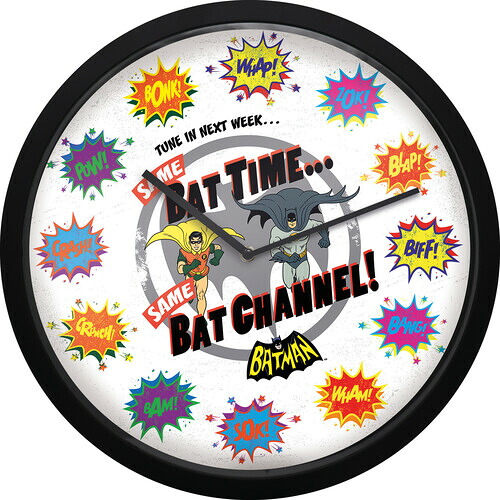 時計【新品】DC BATMAN BAT TIME WALL CLOCK【F2026/2/24発売】
