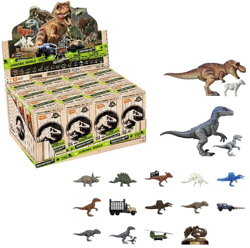 モデルキット【新品】Blokees - Jurassic World - Terraventure Surprise - Wv1: Dinosaur Capture Operation - 12ct PDQ Display【F2026/4/28発売】｜あめりかん・ぱい