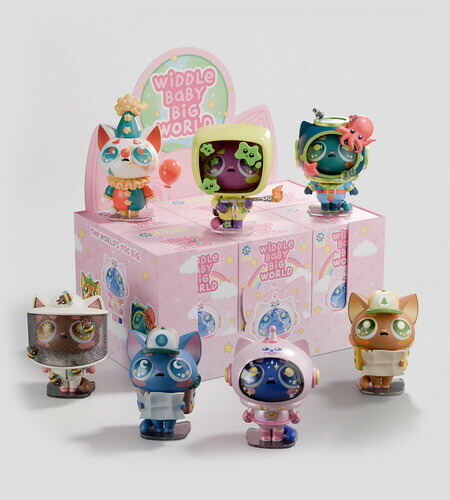 【新品】KALEIDOS CREATIVE / WIDDLE BABY, BIG WORLD BLIND BOX SERIES 1 PDQ【F2026/1/30発売】