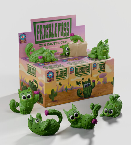 【新品】KALEIDOS CREATIVE / PRICKLEPUSS BLIND BOX SERIES 1 WITH 6 PIECE PDQ【F2026/1/30発売】｜あめりかん・ぱい