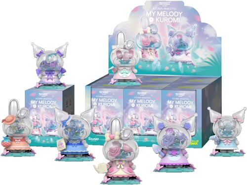 グッズ【新品】Azuma Makoto: Sanrio My Melody and Kuromi Series 6pc Blind Box PDQ【F2026/8/30発売】｜あめりかん・ぱい