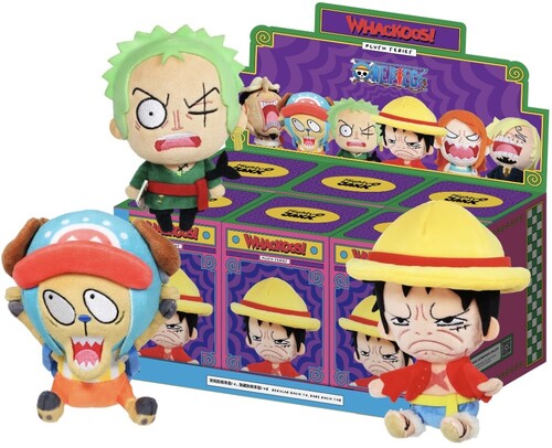 【新品】WHACKOOS: ONE PIECE PLUSH SERIES 6PC PDQ【F2026/8/30発売】｜あめりかん・ぱい 15,549円