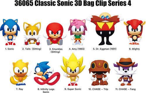【新品】SONIC S4 3D FOAM BAG CLIP 24PC BLIND PDQ (AFIG)【F2025/8/30発売】