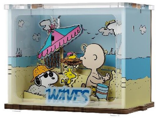 【新品】SNOOPY HOLIDAY BEACH WOODEN MINI SCENE (PUZZ)【F2025/9/30発売】