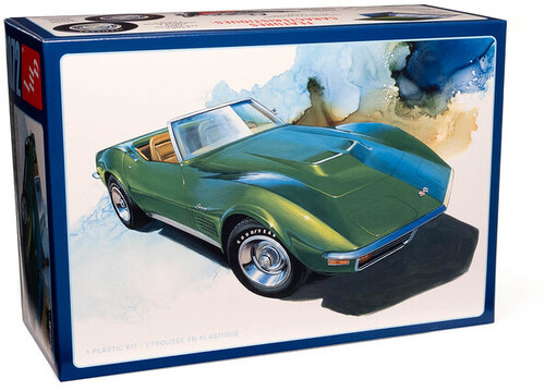 モデルキット【新品】AMT 1972 Chevy Corvette Roadster 1/25 Scale Model Kit【F2026/5/13発売】｜あめりかん・ぱい