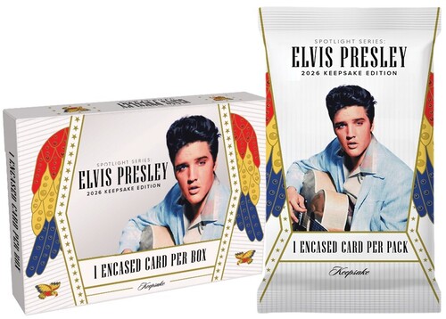 トレーディング・カード【新品】KEEPSAKE - ELVIS PRESLEY SPOTLIGHT SERIES CARD BOX【F2026/7/22発売】｜あめりかん・ぱい