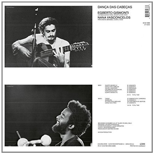 【輸入盤LPﾚｺｰﾄﾞ】【新品】Egberto Gismonti / Danca Das Cabecas【LP2016/10/14発売】