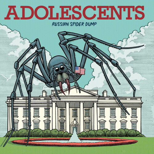 【輸入盤LPﾚｺｰﾄﾞ】【新品】Adolescents / Russian Spider Dump (Colored Vinyl)【LP2020/10/23発売】