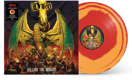 【輸入盤LPﾚｺｰﾄﾞ】【新品】Dio / Killing The Dragon (Colored Vinyl) (Limited Edition) (Orange) (Red)【LP2022/9/23発売】(ﾃﾞｨｵ)