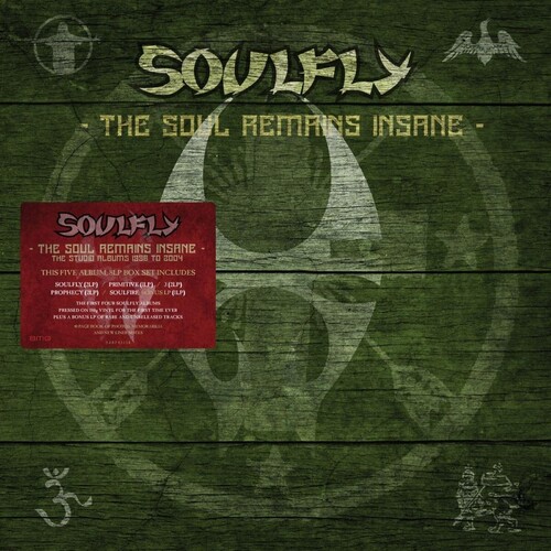 【輸入盤LPレコード】【新品】Soulfly / Soul Remains Insane: Studio Albums 1998 To 2004【LP2022/6/17発売】