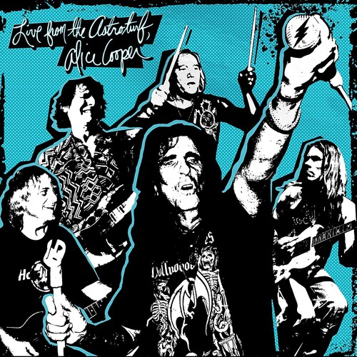 【輸入盤LPﾚｺｰﾄﾞ】【新品】Alice Cooper / Live From The Astroturf (w/DVD) (Blue) (Colored Vinyl)【LP2023/2/17発売】(アリス・クーパー)｜あめりかん・ぱい