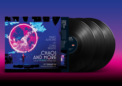 【輸入盤LPﾚｺｰﾄﾞ】【新品】Marc Almond/Chris Braide/Ian Anderson / Chaos & More Live At The Royal Festival Hall【LP2023/2/17発売】