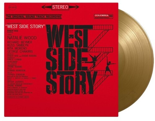 【輸入盤LPﾚｺｰﾄﾞ】【新品】Leonard Bernstein (Soundtrack) / West Side Story (Colored Vinyl) (Gatefold LP Jacket) (Gold) (Limited Edition) (180gram Vinyl)【LP2022/12/2発売】(ｻｳﾝﾄﾞﾄﾗｯｸ)