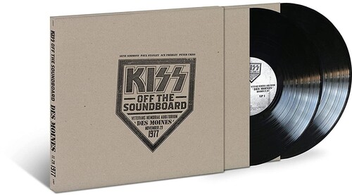【輸入盤LPﾚｺｰﾄﾞ】【新品】Kiss / Off The Soundboard: Live In Des Moines 1977【LP2022/9/9発売】(ｷｯｽ)
