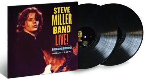 【輸入盤LPﾚｺｰﾄﾞ】【新品】Steve Miller / Live Breaking Ground August 3 1977【LP2021/5/14発売】(ｽﾃｨｰｳﾞﾐﾗｰ)