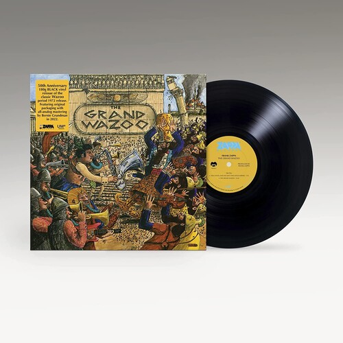 【輸入盤LPﾚｺｰﾄﾞ】【新品】Frank Zappa / Grand Wazoo【LP2022/12/16発売】(ﾌﾗﾝｸｻﾞｯﾊﾟ)