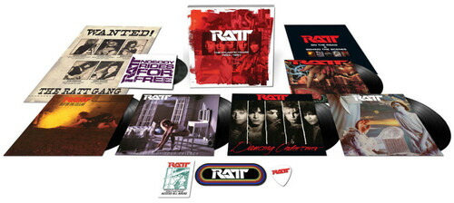 【輸入盤LPﾚｺｰﾄﾞ】【新品】Ratt / Atlantic Years (Box)【LP2023/6/9発売】(ラット)