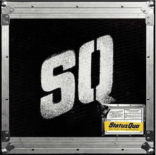 【輸入盤LPﾚｺｰﾄﾞ】【新品】Status Quo / Official Archive Series Vol 1 - Live In Amsterdam【LP2023/8/18発売】(ステイタス・クォー)