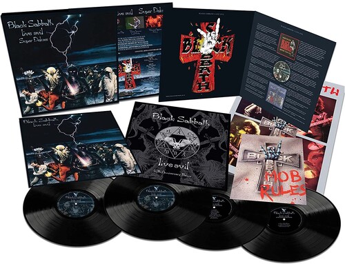 【輸入盤LPﾚｺｰﾄﾞ】【新品】Black Sabbath / Live Evil (40th Anniversary) (Box)【LP2023/6/2発売】(ブラック・サバス)