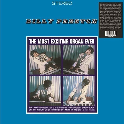 【輸入盤LPﾚｺｰﾄﾞ】【新品】Billy Preston / Most Exciting Organ Ever【LP2023/5/12発売】(ビリー・プレストン)