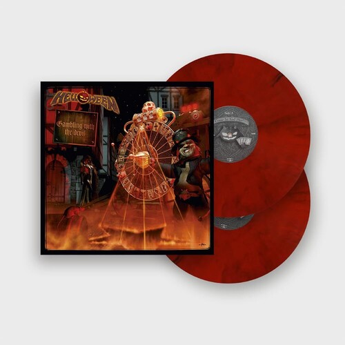 【輸入盤LPﾚｺｰﾄﾞ】【新品】Helloween / Gambling With The Devil (Black) (Colored Vinyl) (Orange) (Red)【LP2024/2/16発売】(ﾊﾛｳｨｰﾝ)
