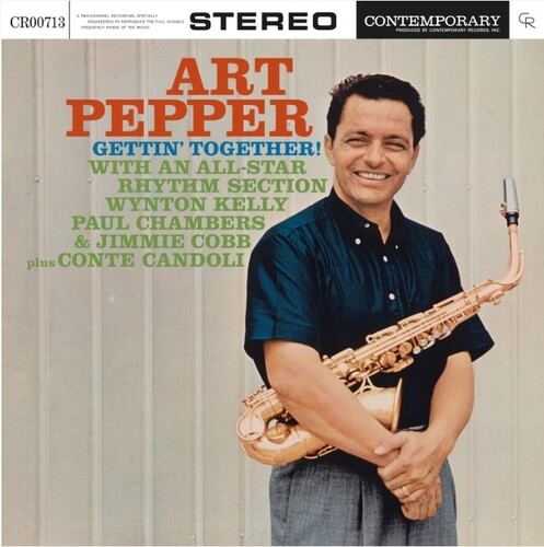 【輸入盤LPﾚｺｰﾄﾞ】【新品】Art Pepper / Gettin Together (Contemporary Records Acoustic)【LP2024/10/11発売】(アート・ペッパー)
